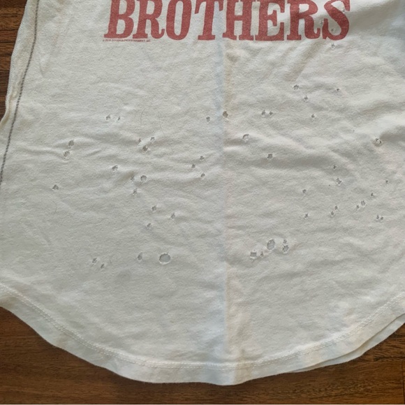 Trunk Ltd The Doobie Brothers Football Shirt Women XS Hipster Distressed Retro - Picture 2 of 7